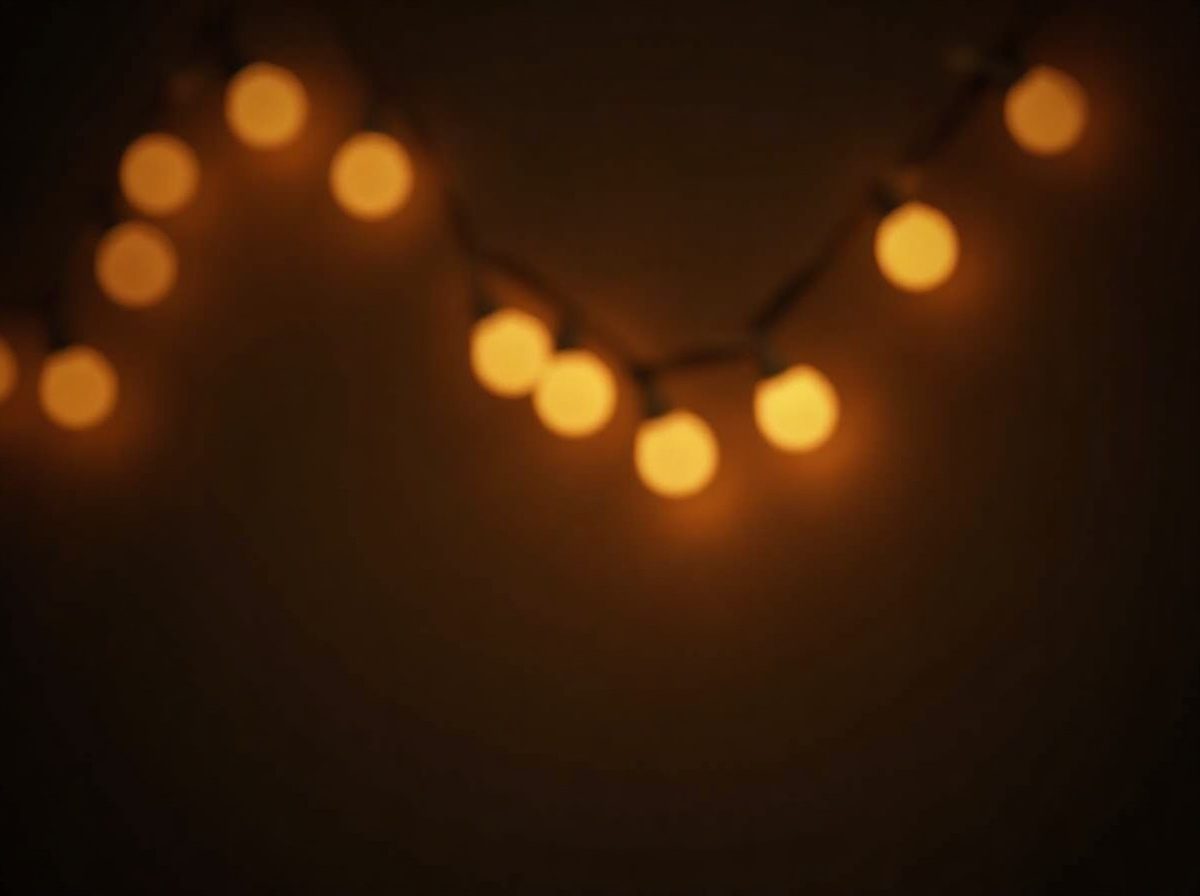 Warm, soft lights — a symbol of connection